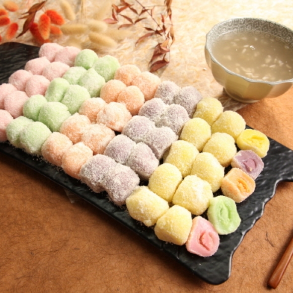 과일경단(20g*70)굳지않는 떡, 아침식사, 선물용