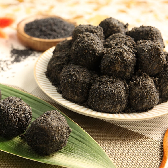 효담원 흑임자인절미 (40g*36)굳지않는 떡, 아침식사, 선물용