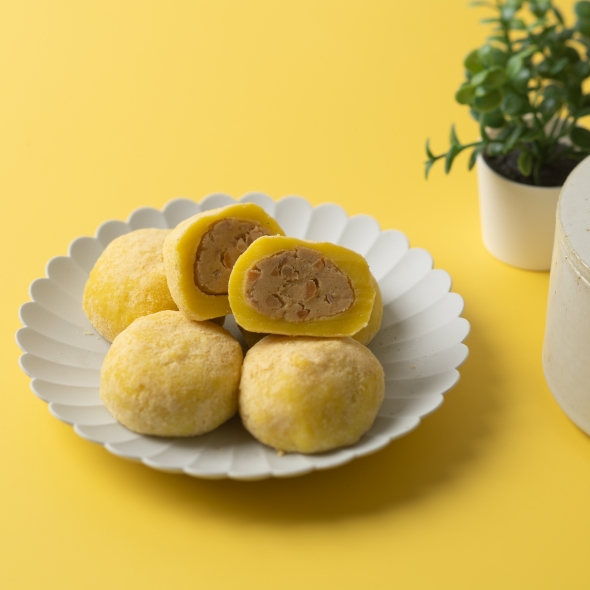 병아리 콩떡   60g*15개 굳지 않는 떡 아침식사 선물용 개별포장