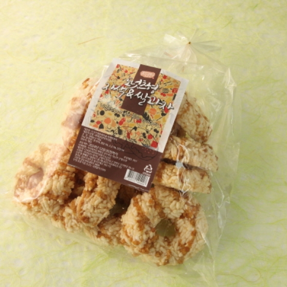  도넛츠형  자색쌀과자/쌀과자 300g∓10g