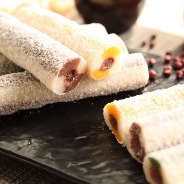 삼색말이떡 (200g*7)굳지않는 떡, 아침식사, 선물용
