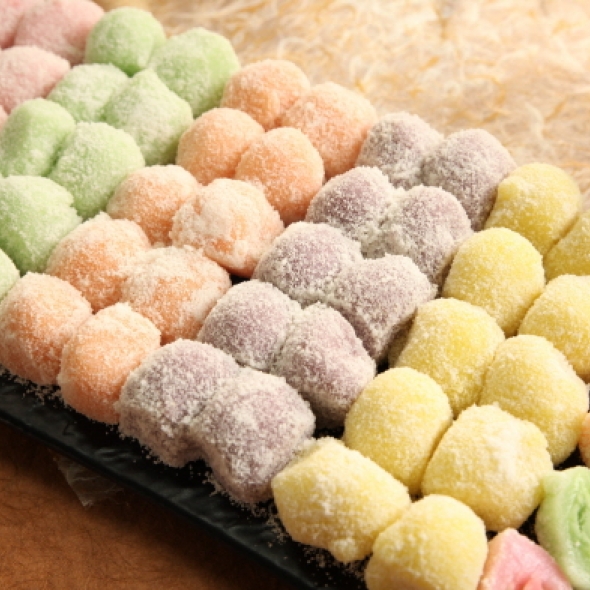 과일경단(20g*70)굳지않는 떡, 아침식사, 선물용