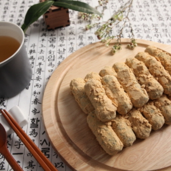  쑥굴레떡(30g*33개)굳지않는 떡, 아침식사, 선물용