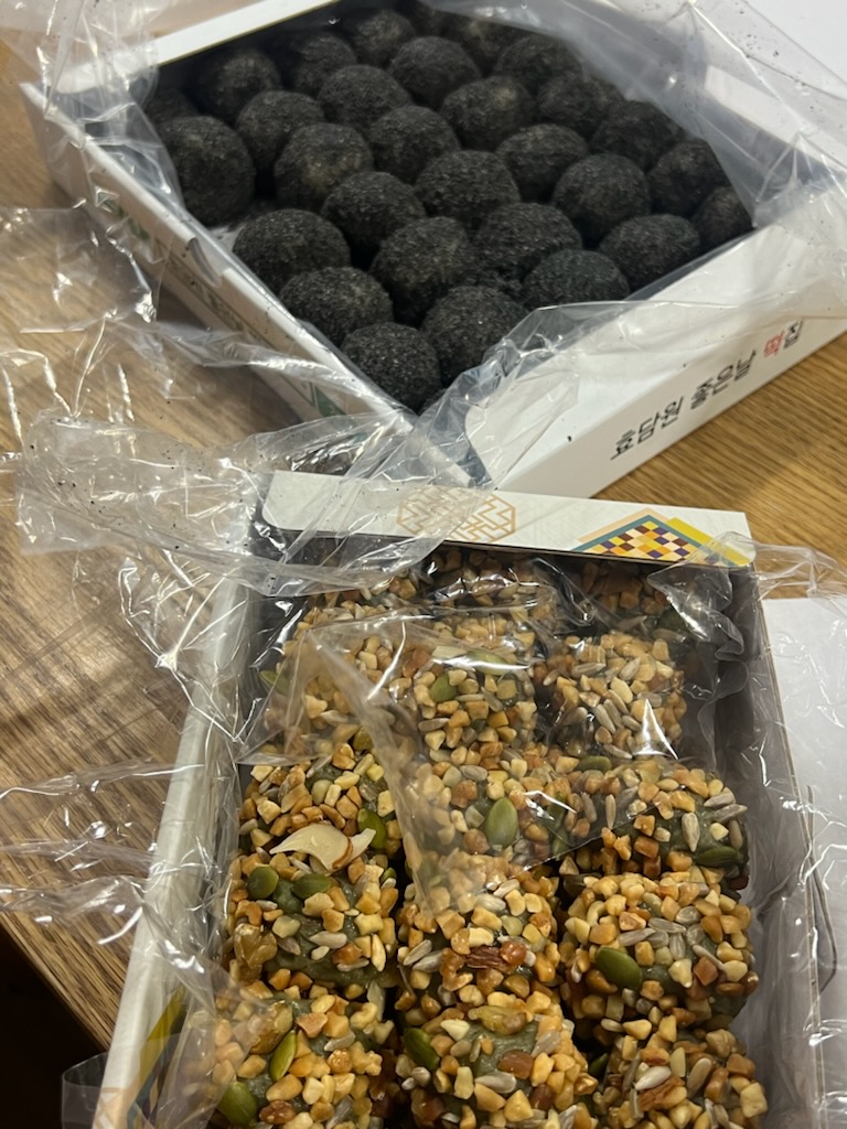 효담원 흑임자인절미 (40g*36)굳지않는 떡, 아침식사, 선물용