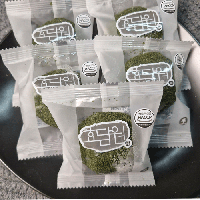 강화사자발약쑥인절미  60g*15개 굳지 않는 떡 아침식사 선물용  개별포장